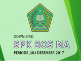 Download SPK BOS MA Periode Juli - Desember 2017